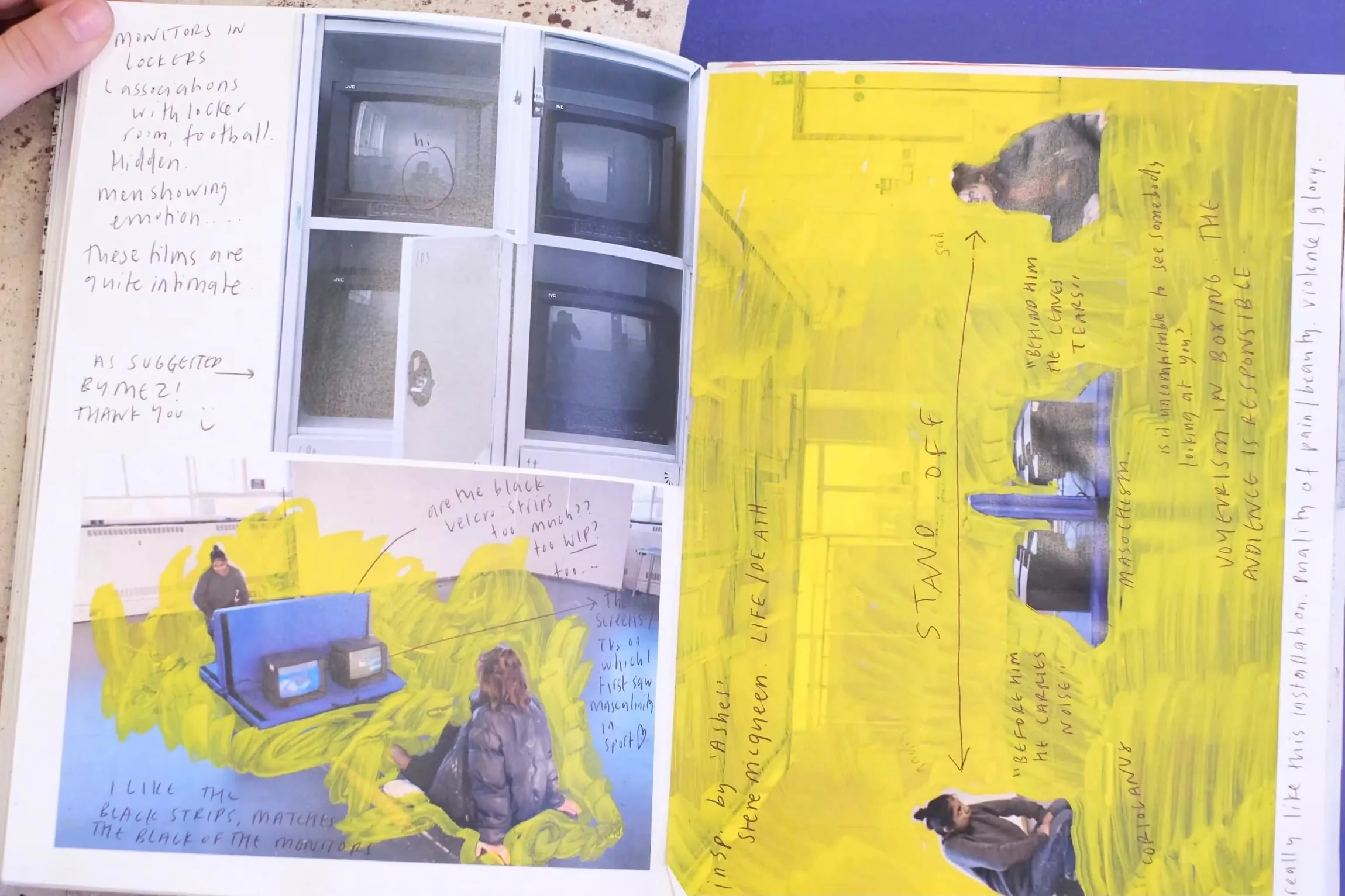 Phoebe Russell Behind the scenes 4